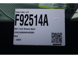 2021 Ford Bronco Sport Big Bend 4WD