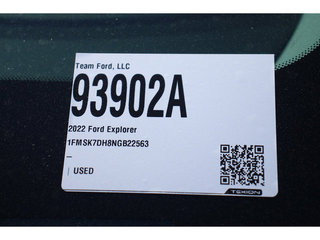 2022 Ford Explorer XLT RWD