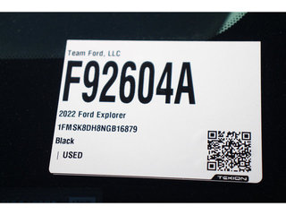 2022 Ford Explorer XLT 4WD