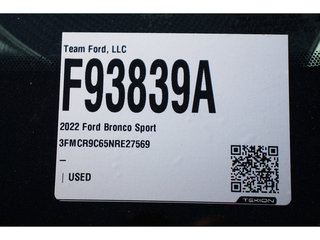 2022 Ford Bronco Sport Outer Banks 4WD