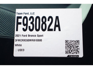 2021 Ford Bronco Sport Outer Banks 4WD