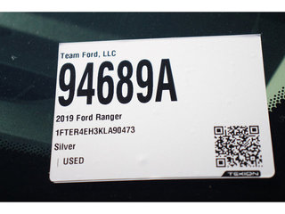 2019 Ford Ranger XL 2WD 5ft Box