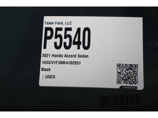 2021 Honda Accord Sport 1.5T