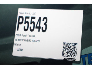 2008 Ford Taurus Limited FWD