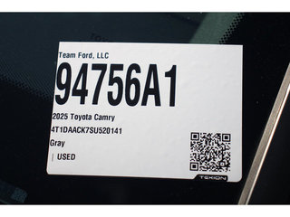 2025 Toyota Camry XSE