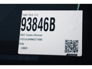 2022 Toyota 4Runner SR5 2WD
