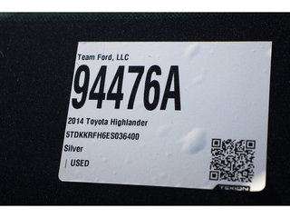 2014 Toyota Highlander XLE FWD