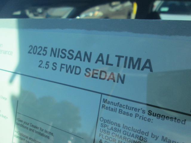 2025 Nissan Altima S FWD