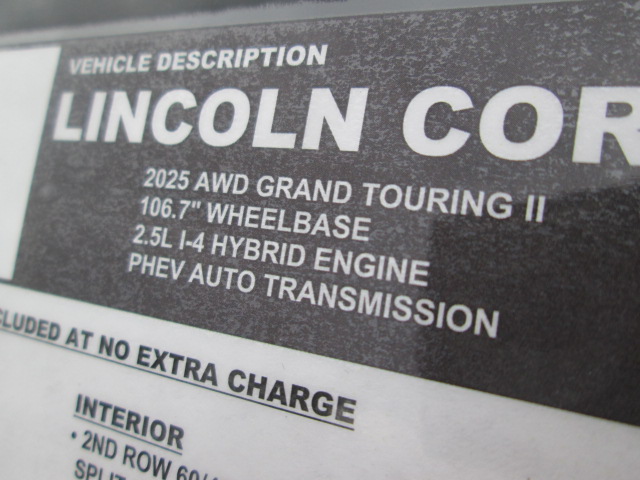 2025 Lincoln Corsair Grand Touring