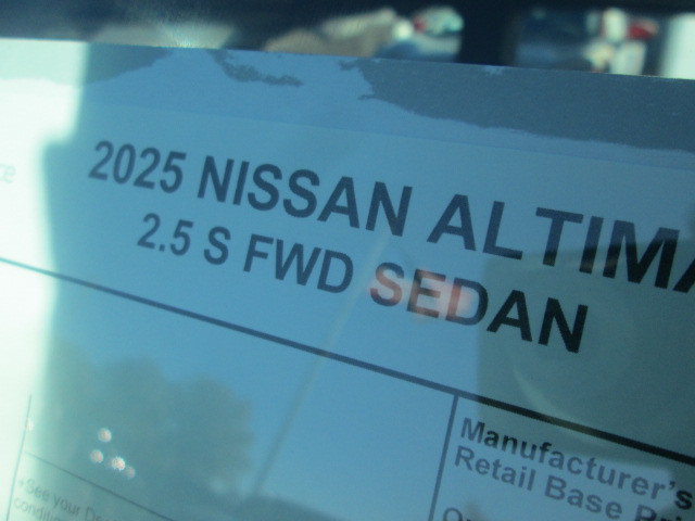 2025 Nissan Altima S FWD