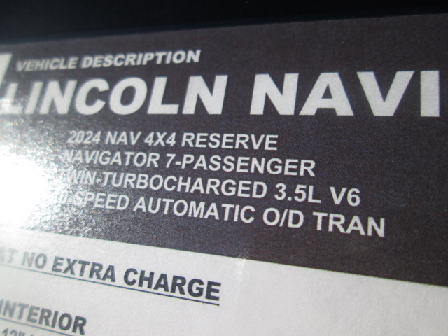 2024 Lincoln Navigator Reserve 4WD
