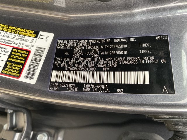 2023 Toyota Highlander L FWD