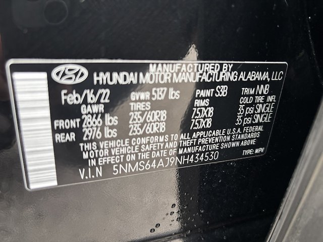 2022 Hyundai Santa Fe XRT FWD