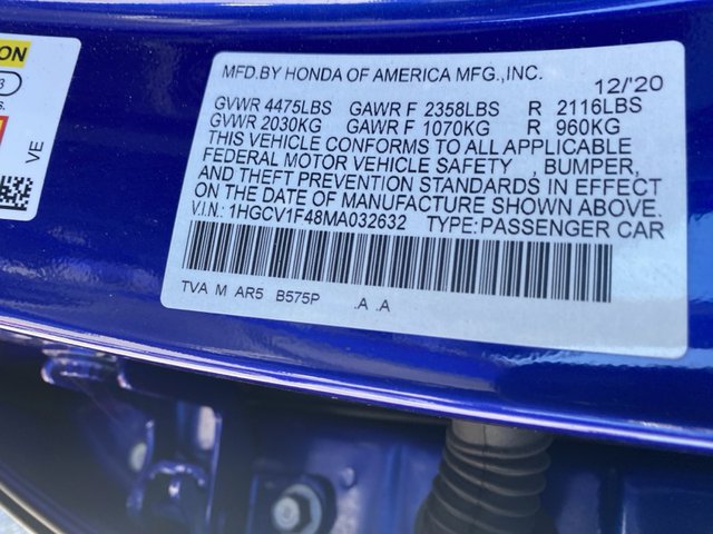 2021 Honda Accord Sport SE 1.5T