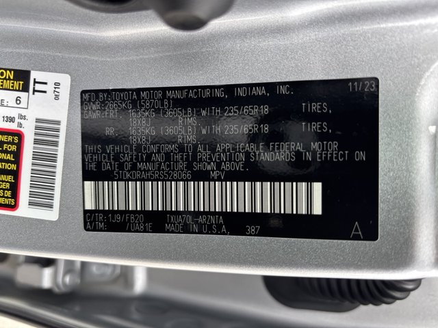 2024 Toyota Highlander LE FWD
