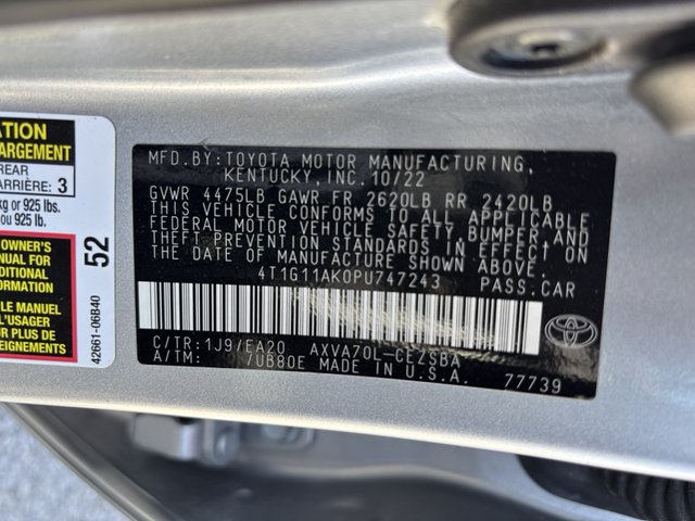 2023 Toyota Camry SE
