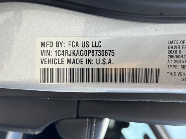 2023 Jeep Grand Cherokee Altitude 4WD L