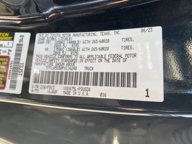2023 Toyota Tundra SR5 4WD 5.5ft Bed