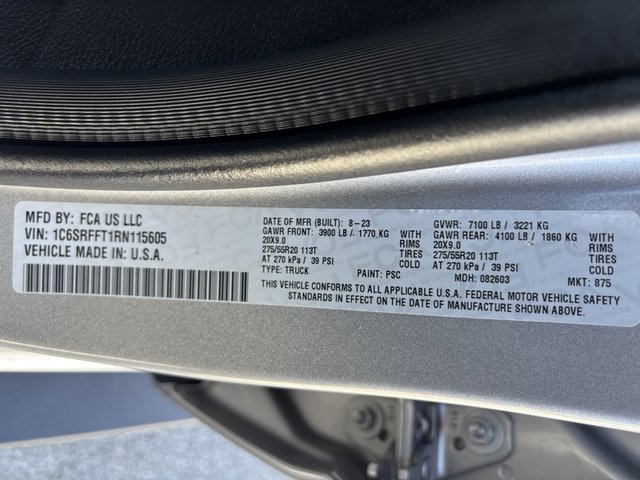 2024 Ram 1500 Big Horn 4WD 5ft7 Box