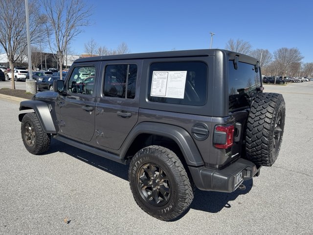 2021 Jeep Wrangler Unlimited Willys 4WD