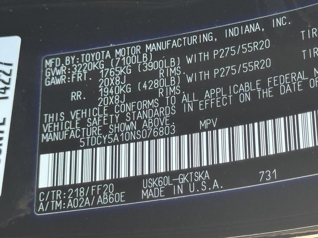 2022 Toyota Sequoia TRD Sport RWD