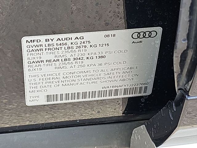2018 Audi Q5 Premium Plus