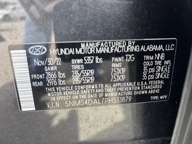 2023 Hyundai Santa Fe Limited AWD