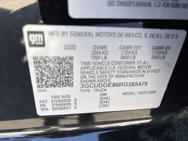 2024 Chevrolet Silverado 1500 LTZ 4WD 147WB