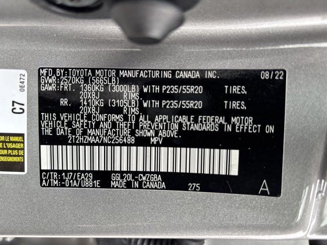 2022 Lexus RX350 FWD