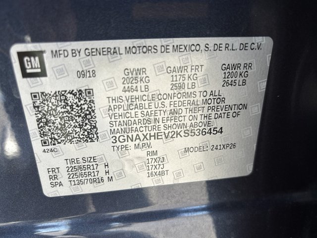 2019 Chevrolet Equinox LS w/1LS FWD