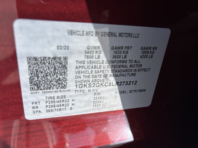 2020 GMC Yukon XL SLT 4WD
