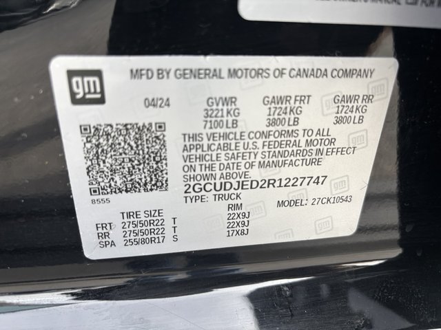 2024 Chevrolet Silverado 1500 High Country 4WD 147WB