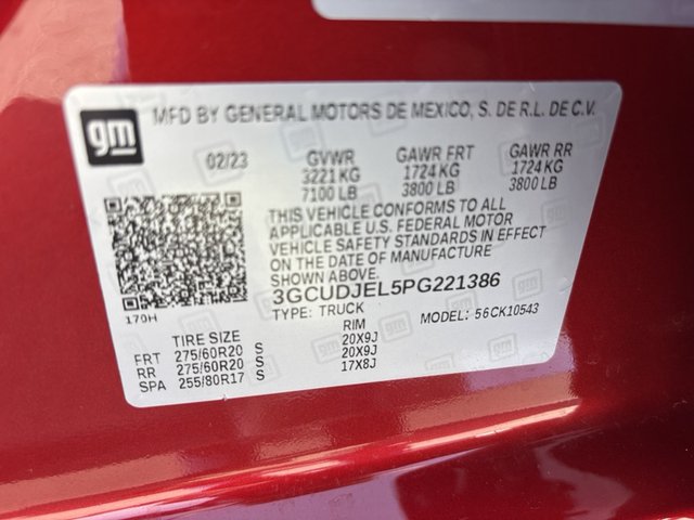 2023 Chevrolet Silverado 1500 High Country 4WD 147WB
