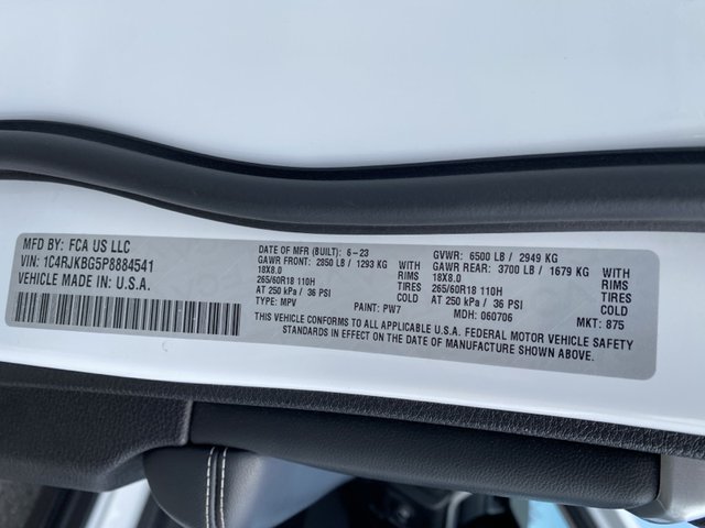 2023 Jeep Grand Cherokee Limited 4WD L