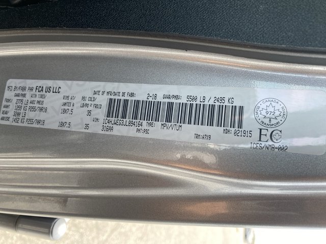 2018 Jeep Wrangler 4WD JK Unlimited