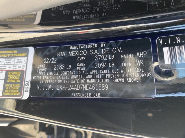 2022 Kia Forte LXS