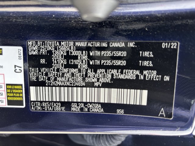 2022 Lexus RX350 FWD