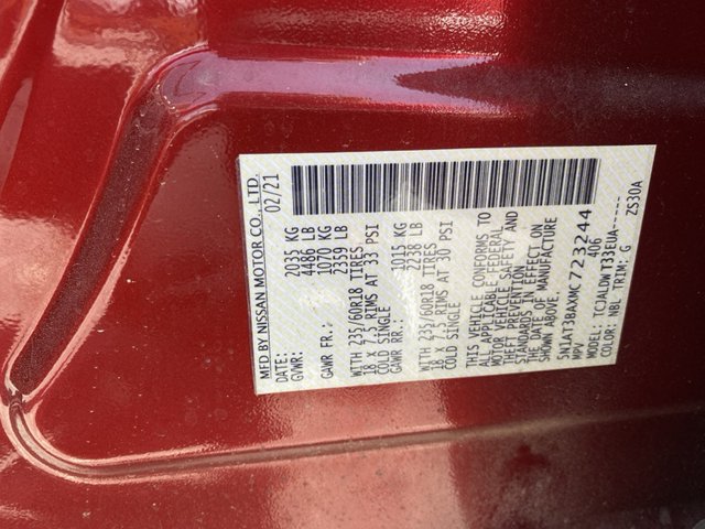 2021 Nissan Rogue SV FWD