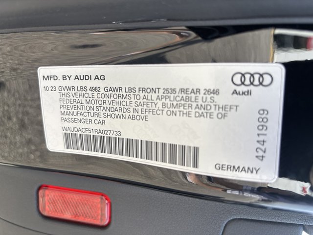 2024 Audi A5 S line Premium Sportback