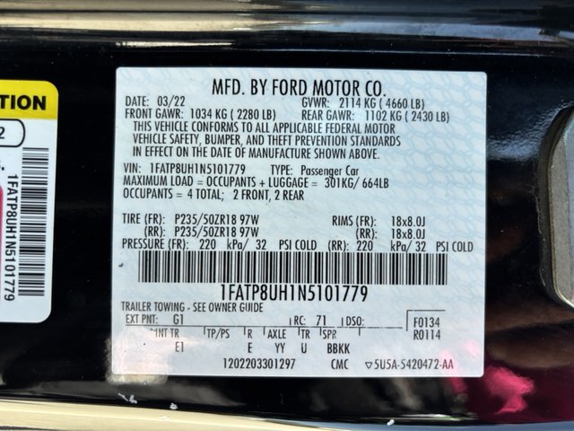 2022 Ford Mustang EcoBoost
