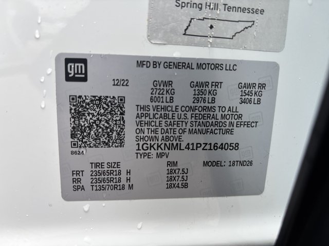 2023 GMC Acadia SLT FWD