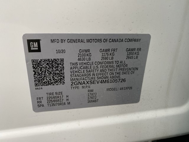 2021 Chevrolet Equinox LS w/1LS AWD