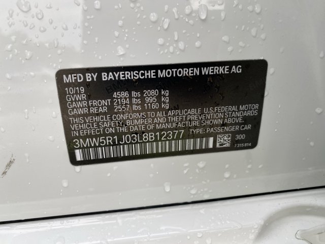 2020 BMW 3 Series 330i