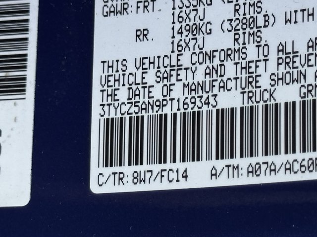 2023 Toyota Tacoma SR5 4WD 5ft Bed