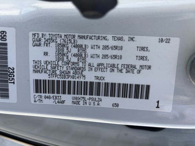 2023 Toyota Tundra TRD Pro 4WD 5.5ft Bed Hybrid