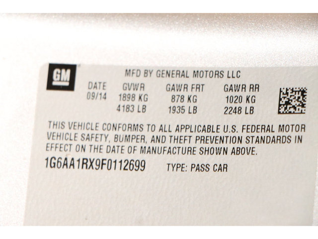 2015 Cadillac ATS 2.0L Standard RWD