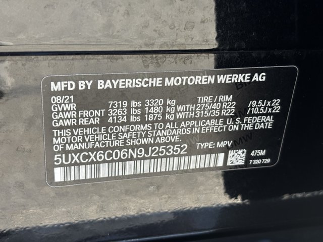 2022 BMW X7 M50i