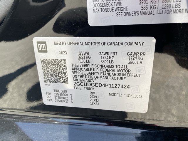 2023 Chevrolet Silverado 1500 LTZ 4WD 147WB