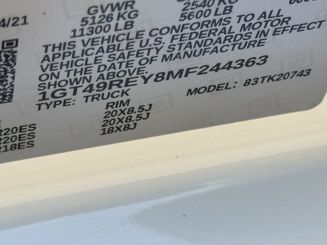 2021 GMC Sierra 2500HD Denali 4WD 159WB