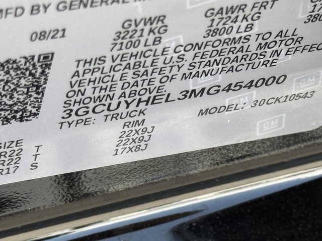 2021 Chevrolet Silverado 1500 High Country 4WD 147WB